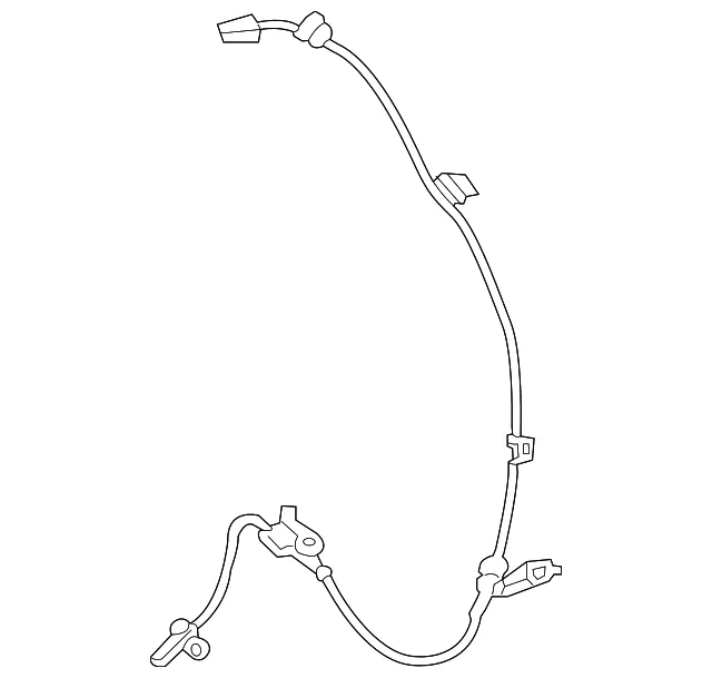 Front Speed Sensor - Kia (59830 C5100) - view 2